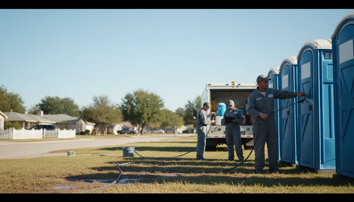 Long-Term Portable Toilet Rental in Lane, OK near me